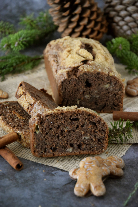 Piernikowy chlebek bananowy