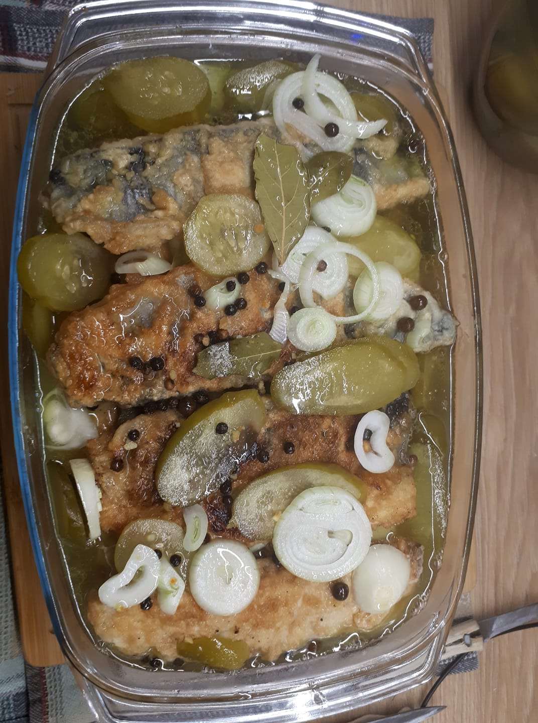 Śledzie smażone w zalewie