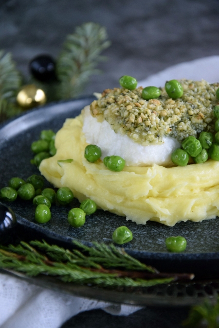 Dorsz z migdałową kruszonką