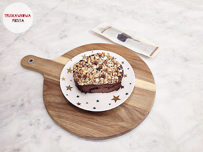 Tofurnik kakaowy z bananem i wanilią