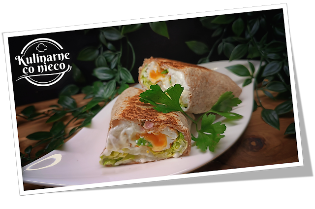 Fit Wrap Śniadaniowy z Jajkiem (*SERIA FIT*)