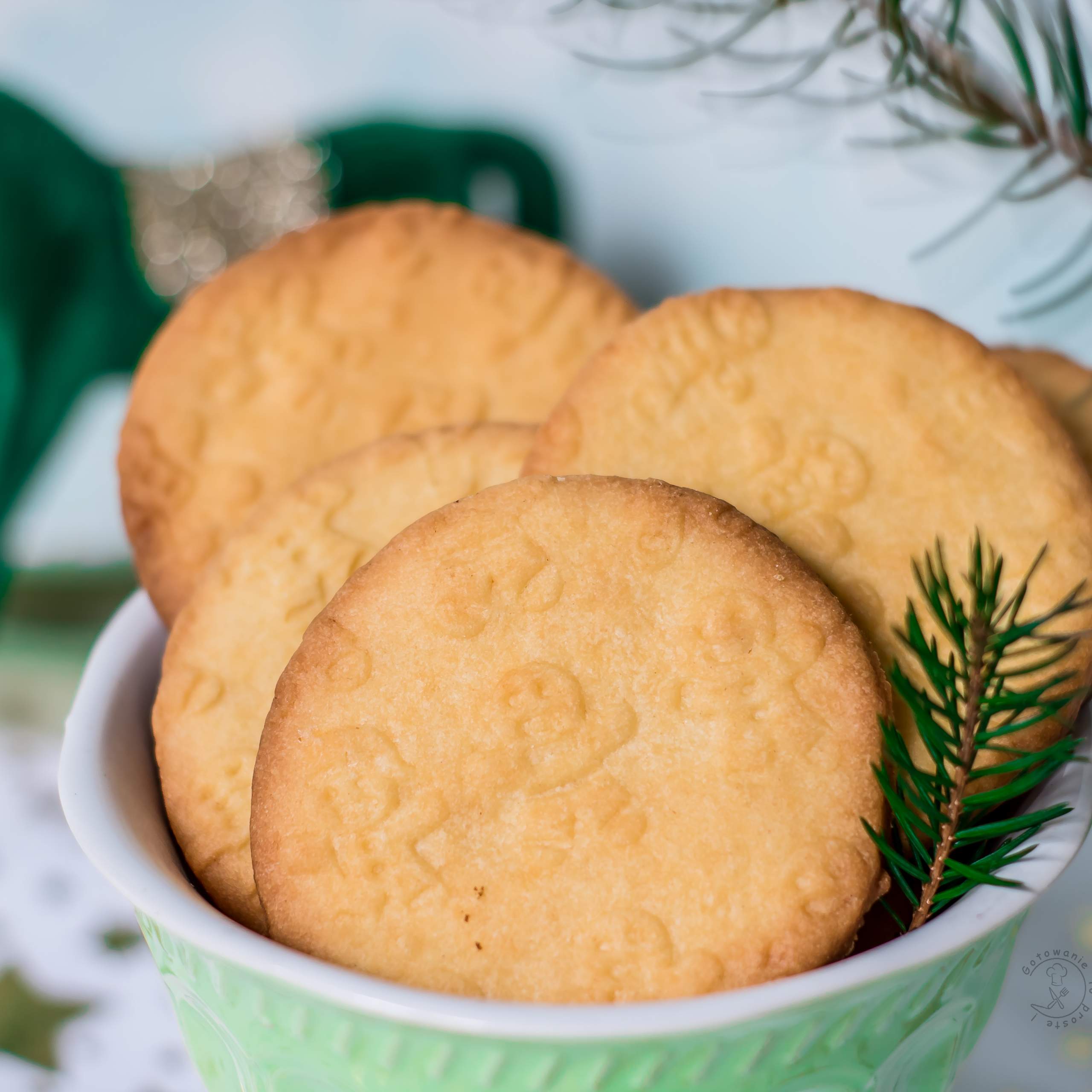 Ciasteczka Maślane Ze Wzorkiem
