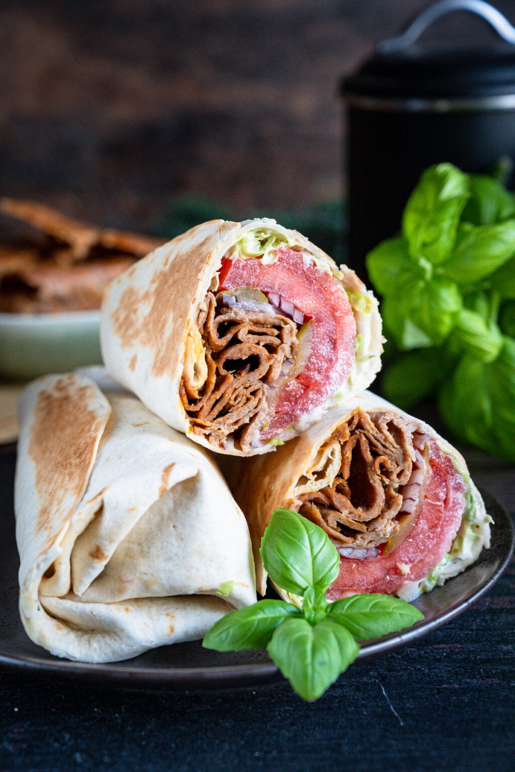 Domowy kebab z mielonego indyka (cienko wałkowany)