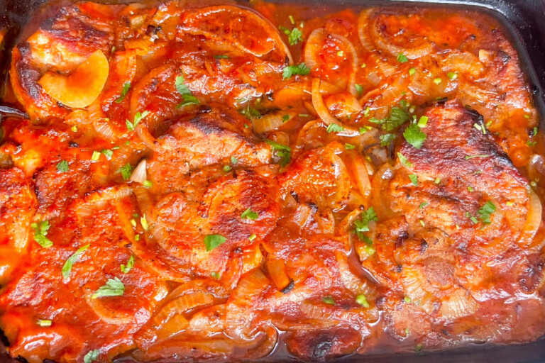 Kebabowa karkówka z piekarnika