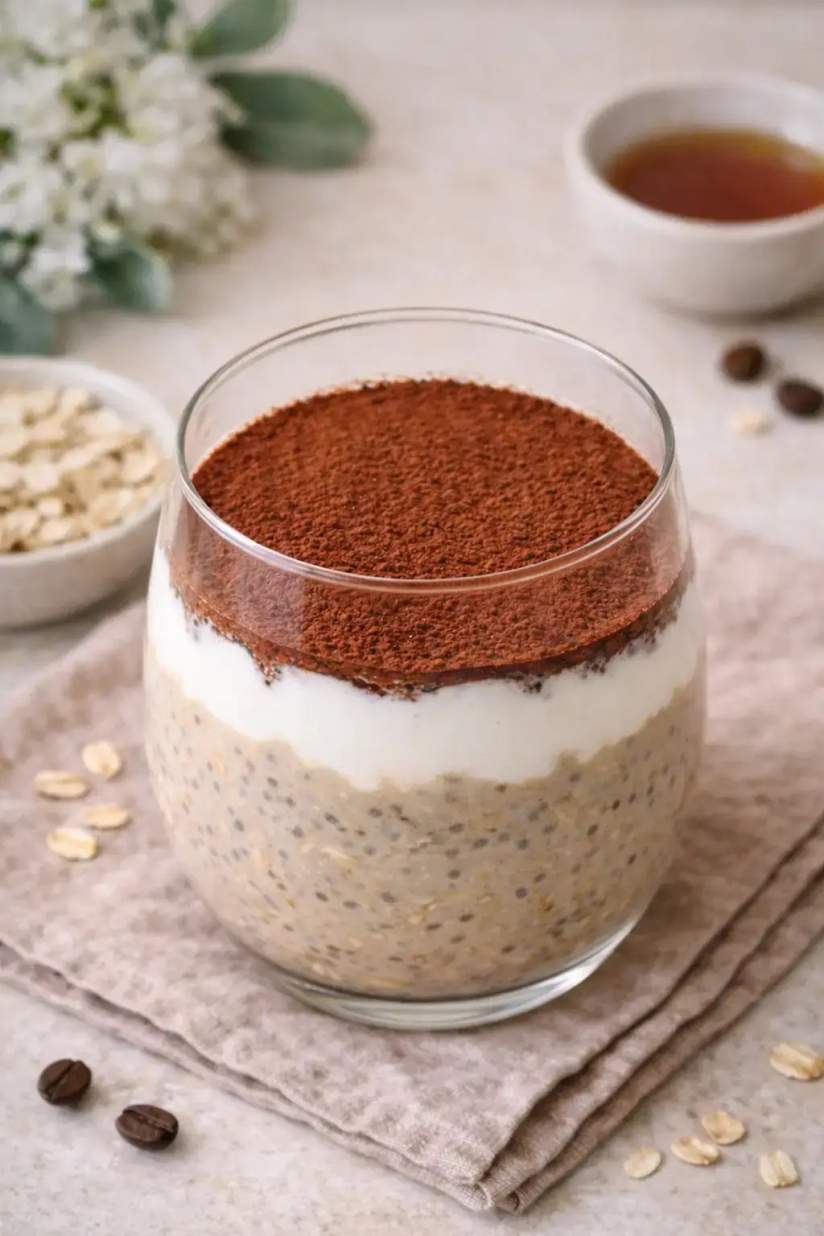 Nocna owsianka TIRAMISU