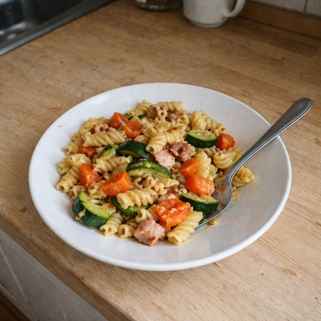 Prosty obiad z tego, co było w lodówce Prosty obiad z tego, co było w lodówce