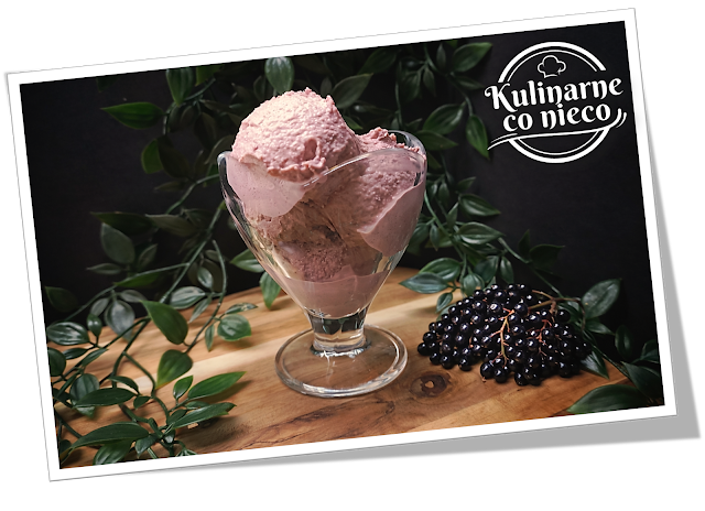 Fit Lody Jogurtowe z Czarnym Bzem (Ninja Creami)