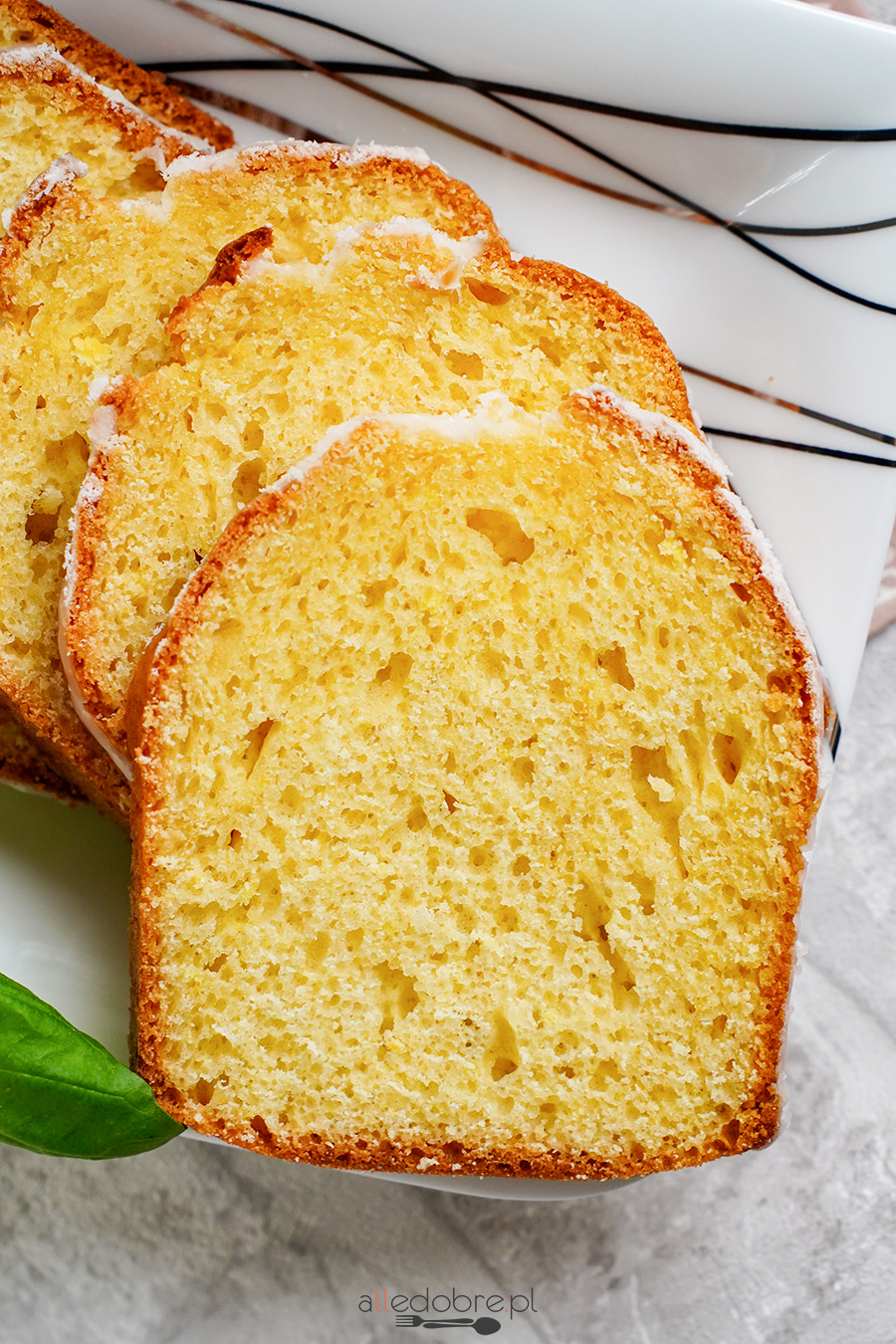 Szybkie ciasto cytrynowe