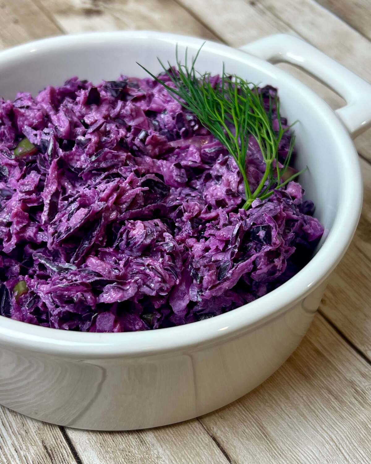 Surówka z czerwonej kapusty