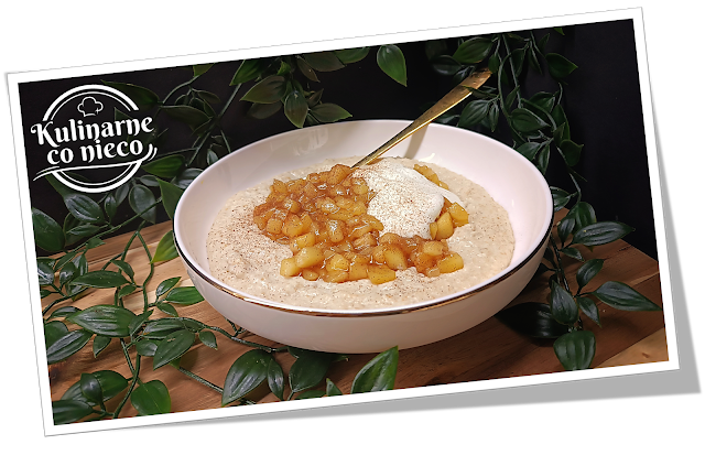 Owsianka a’la Proteinowa Szarlotka (*SERIA FIT*)