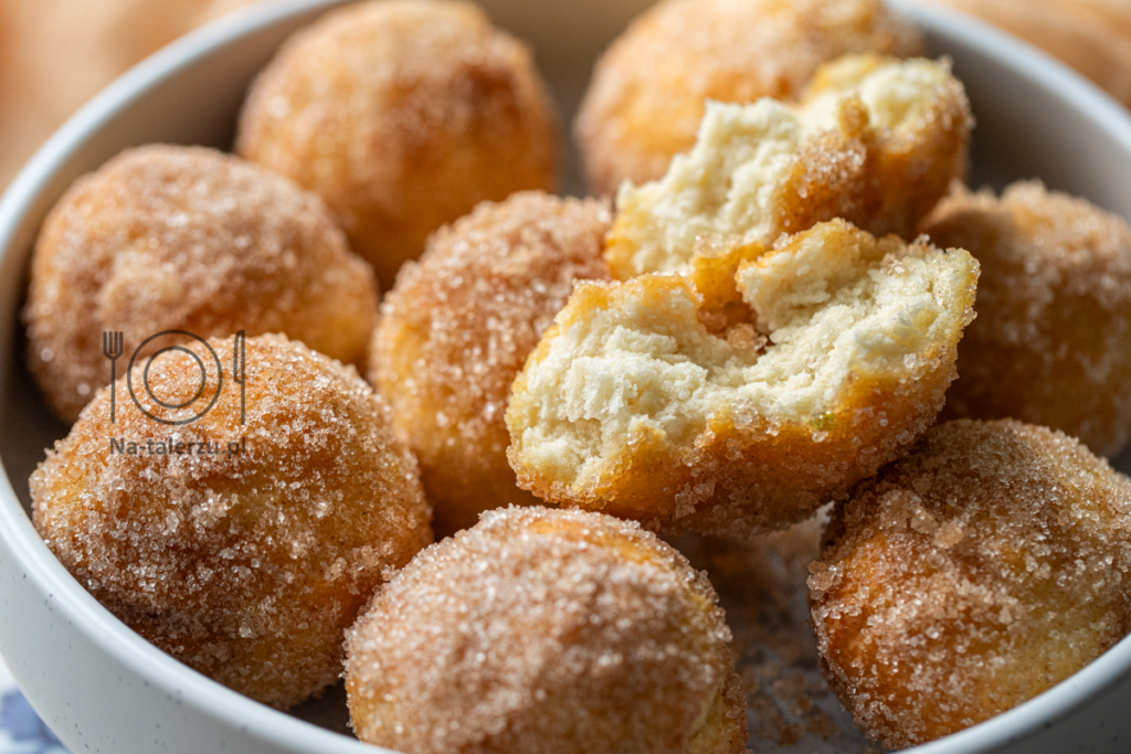 Mini pączki z 3 składników z air fryer