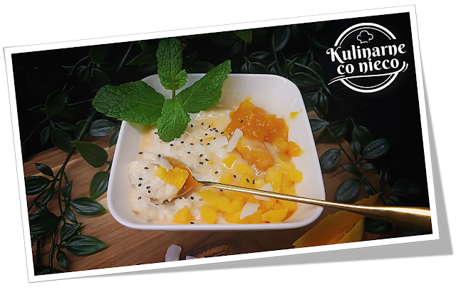 Kokosowy Ryż a’la Mango Sticky Rice – Wersja Light (Cook4me Tefal – Multicooker)