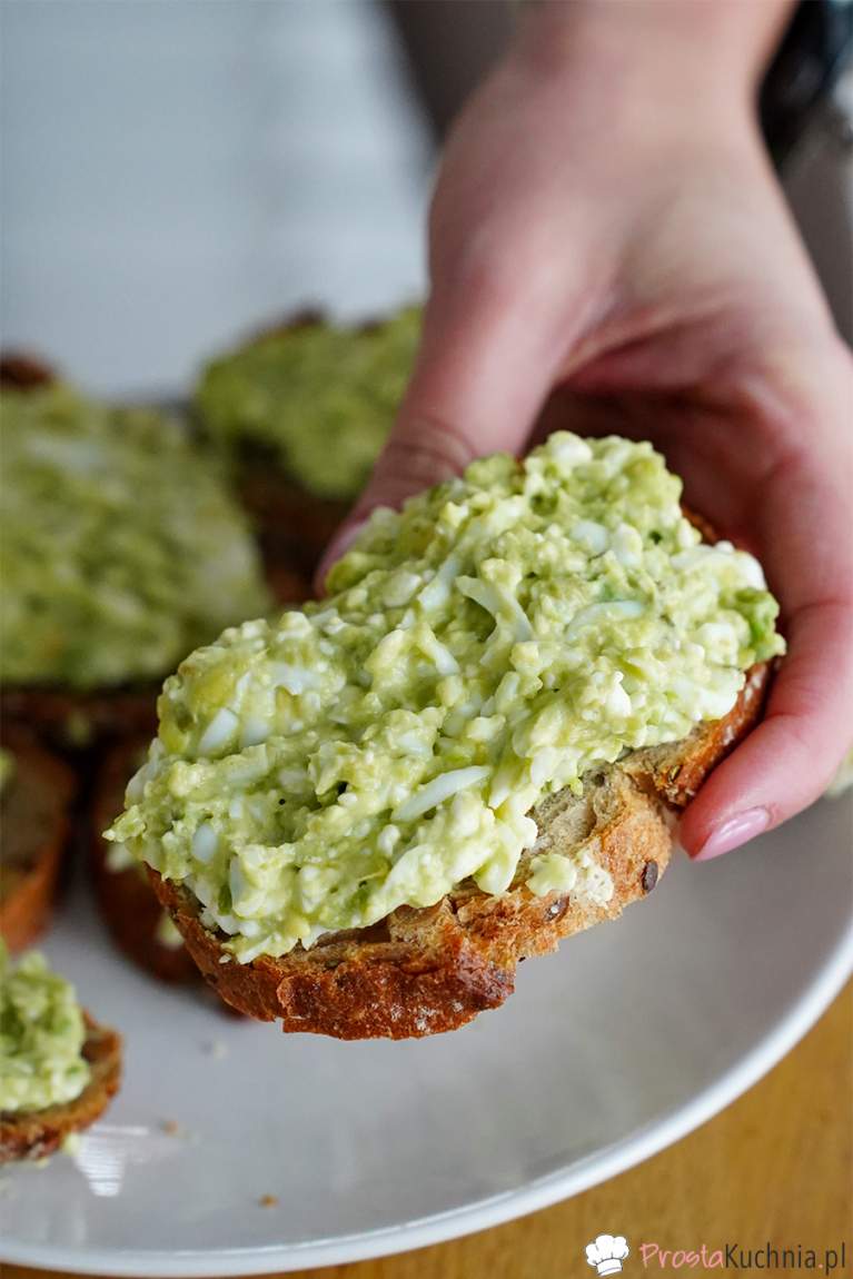 Pasta jajeczna z awokado