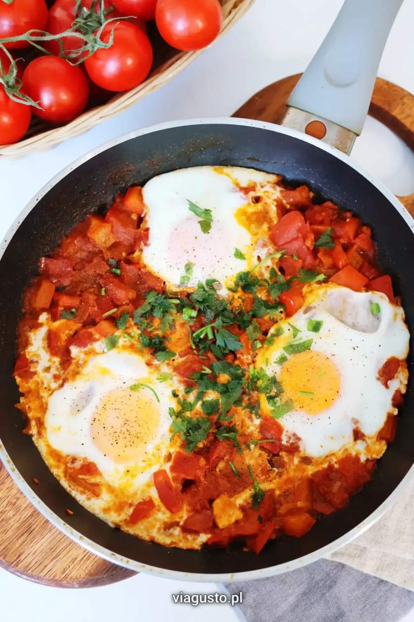 Przepis na szakszukę z papryką