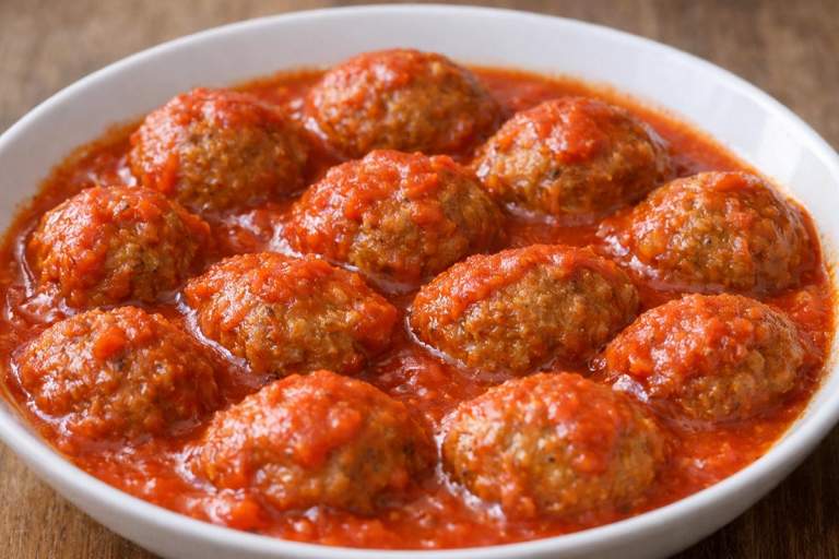 pulpety w sosie pomidorowym