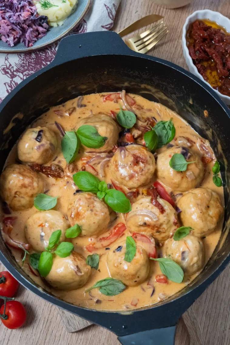 Pulpety w sosie z suszonymi pomidorami