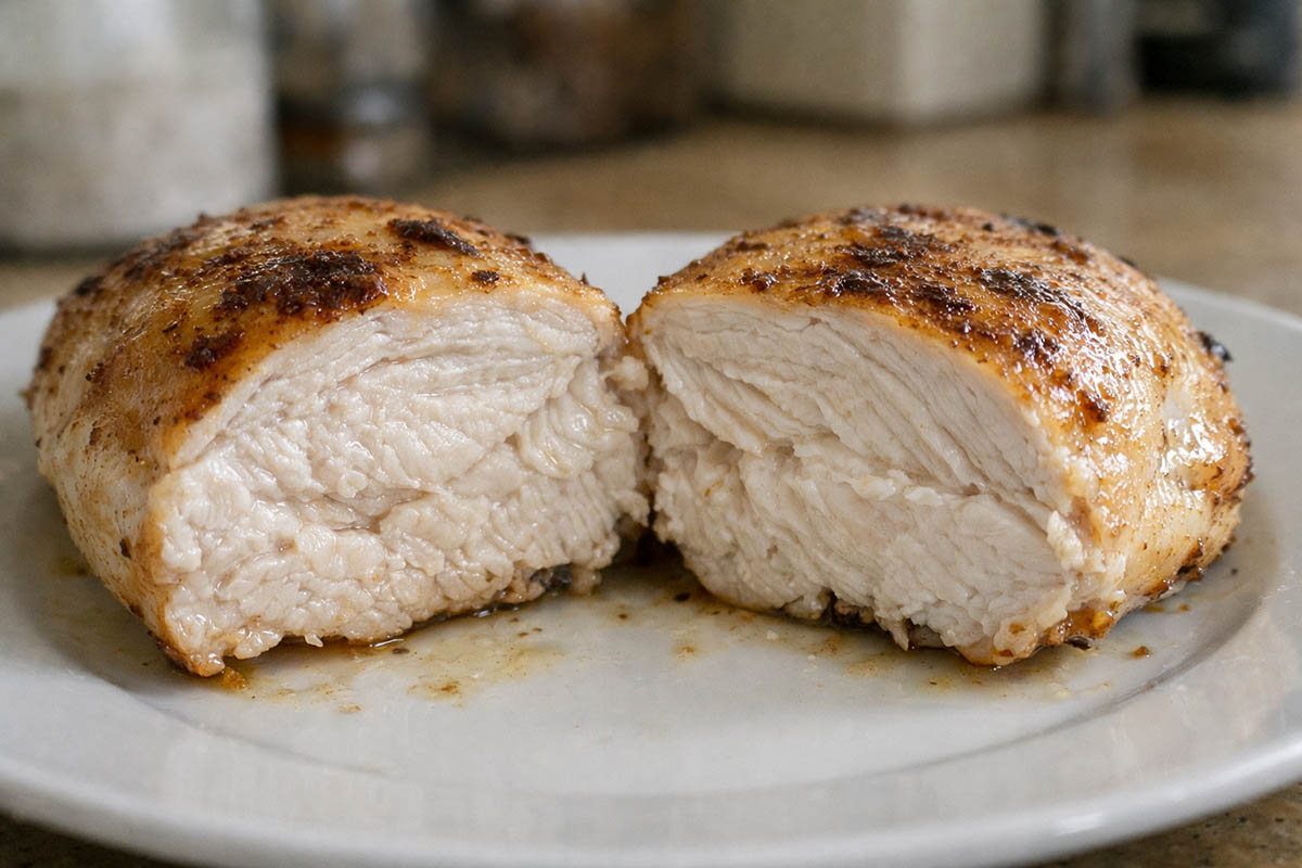 Soczysta pierś z kurczaka – jak zrobić, żeby nie była sucha