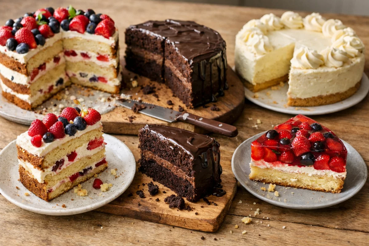 Efektowne ciasta bez kombinowania – wyglądają jak z cukierni, a zrobisz je w domu