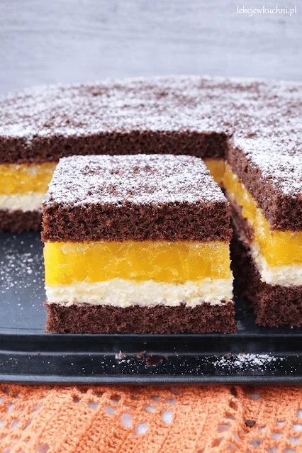 Ciasto Brzoskwiniowy Przekładaniec