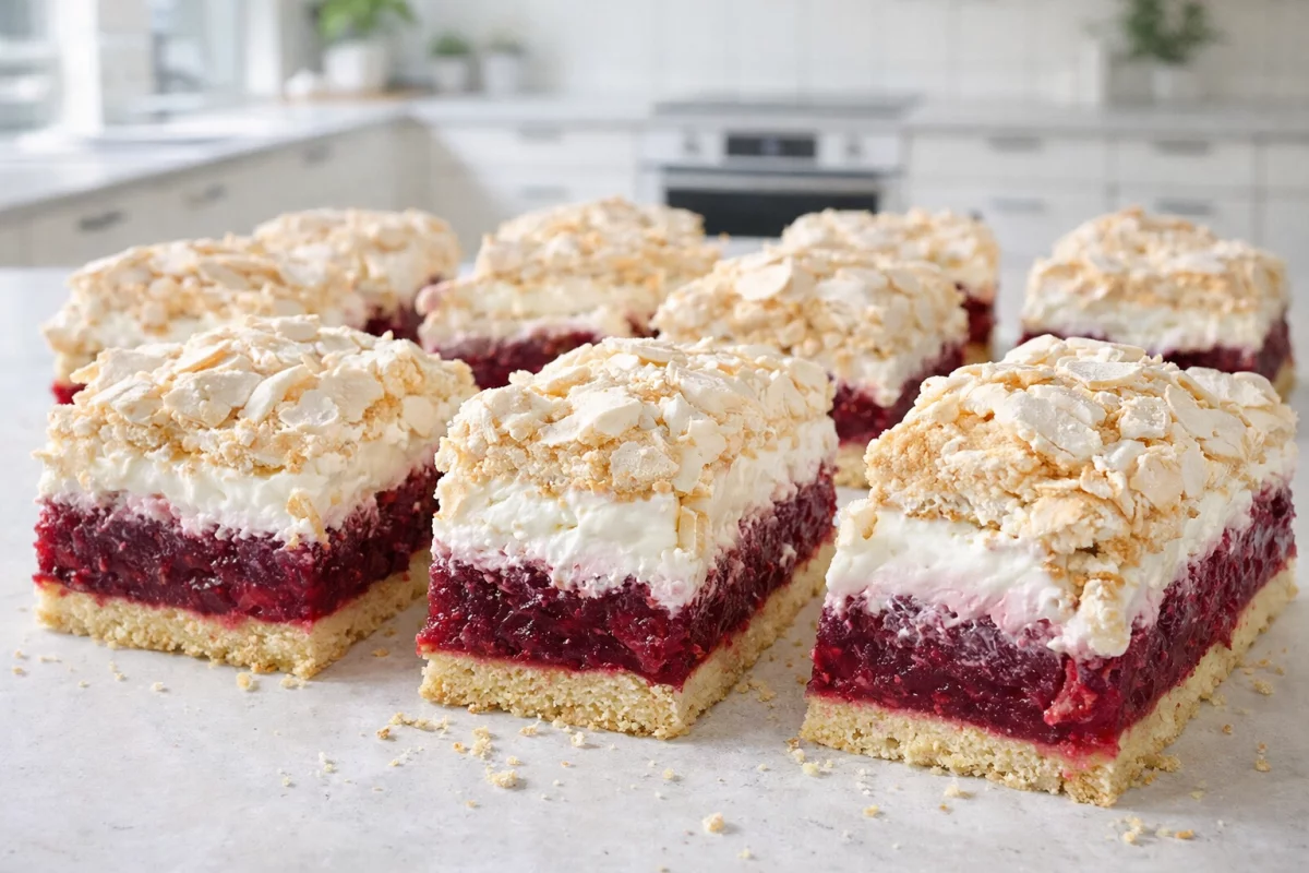 Ciasto Malinowa Chmurka – przepis na lekki, efektowny i naprawdę pyszny deser