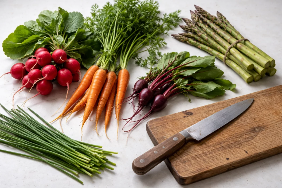 Pierwsze wiosenne warzywa – co z nich ugotować, żeby nie skończyły jako smutny dodatek