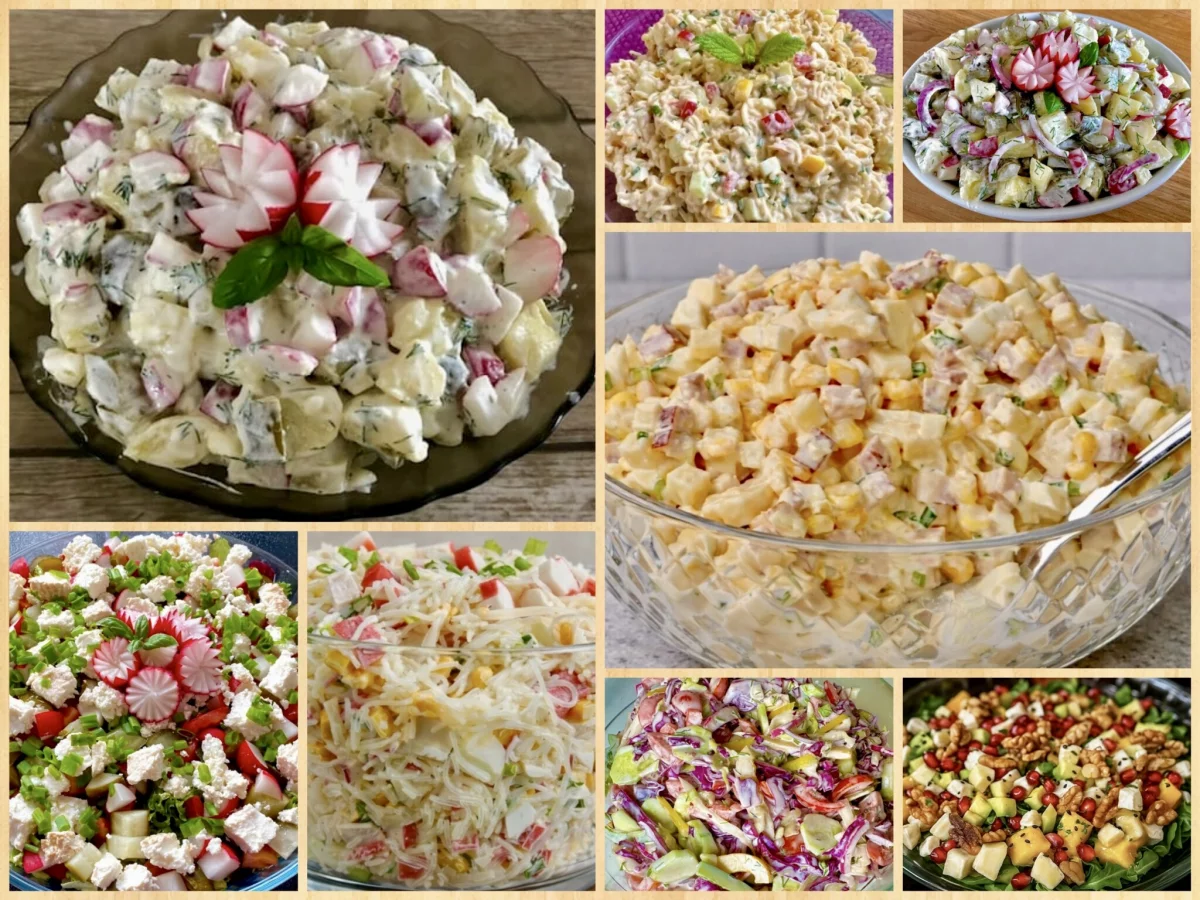 Top 10 sałatek na grilla!