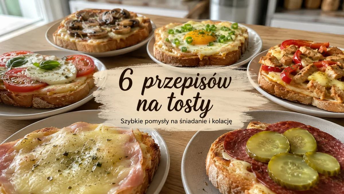 6 przepisów na tosty – szybkie pomysły na śniadanie i kolację
