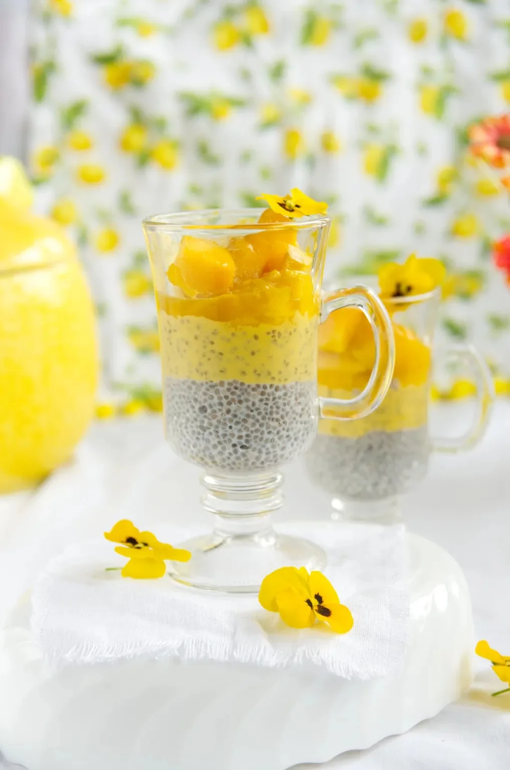 Pudding chia z mango
