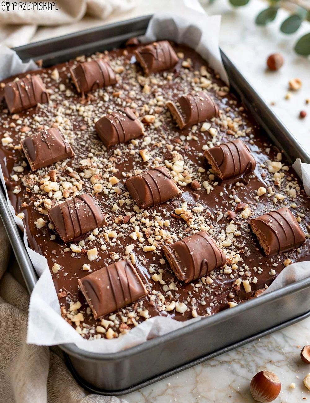 Ciasto Kinder Bueno bez pieczenia