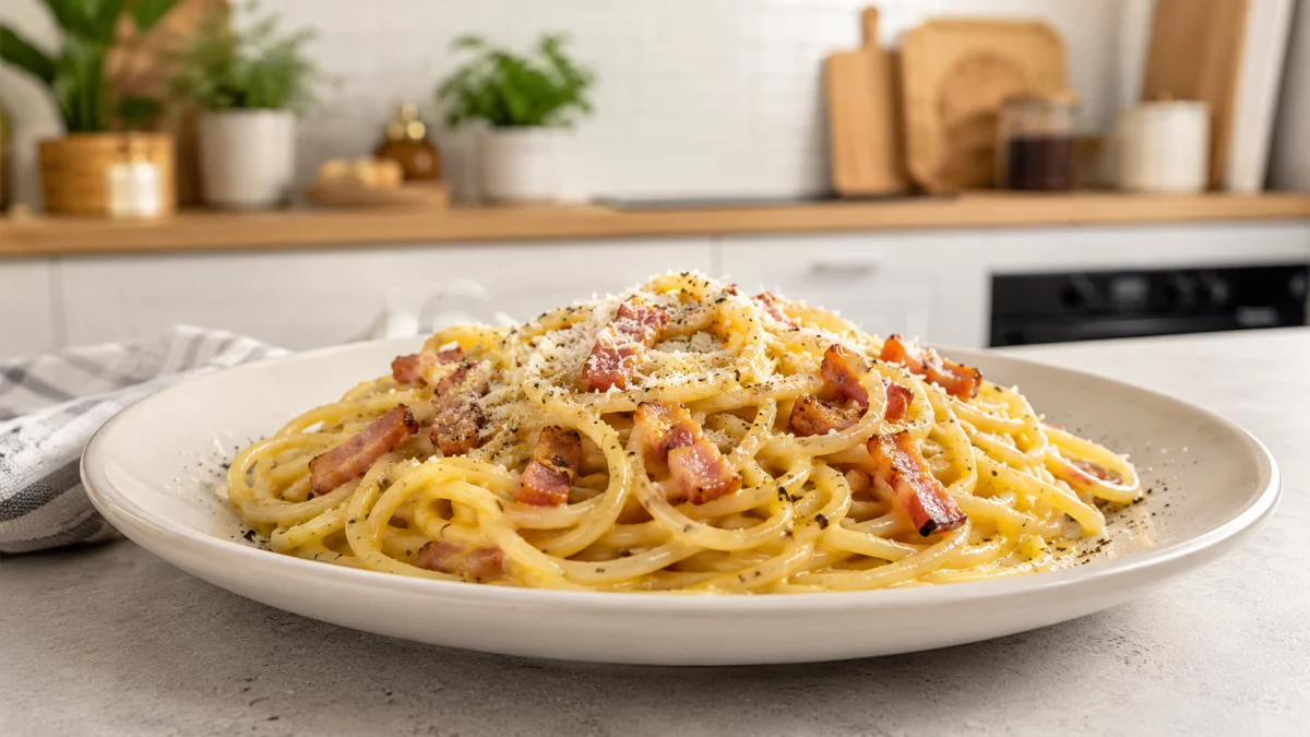Spaghetti carbonara – prosty przepis, który naprawdę smakuje jak trzeba