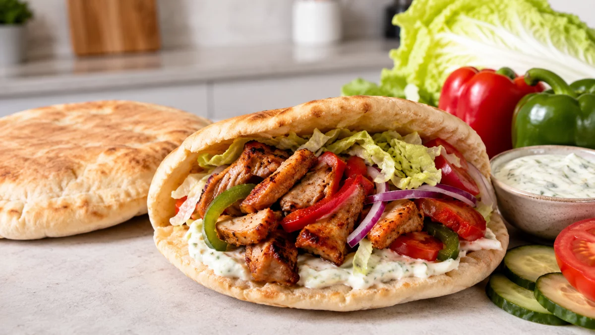 Domowy gyros z sosem tzatziki – prosty przepis, który naprawdę smakuje