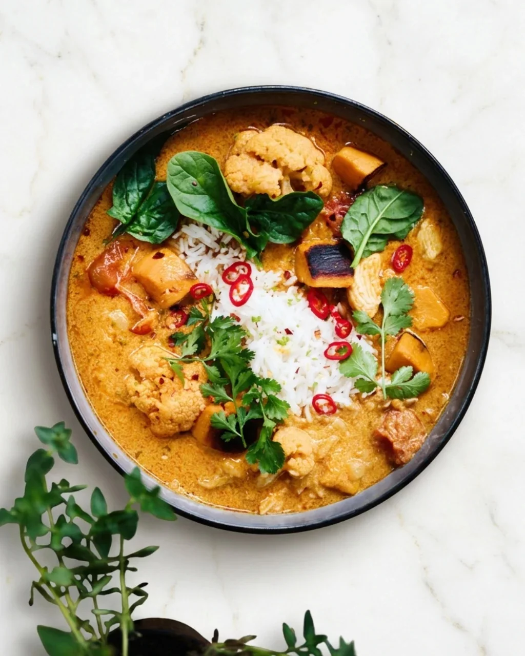 Curry z kurczakiem i batatem