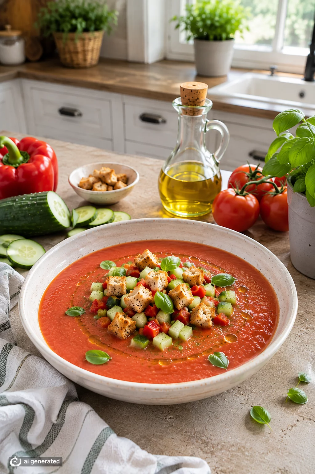 Gazpacho – prosty przepis na chłodnik, który sprawdzi się na upały