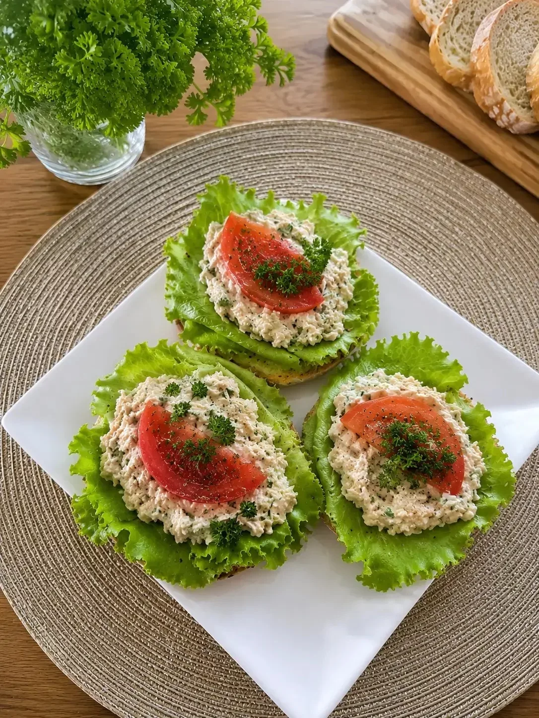 Pasta z tuńczykiem i burratą