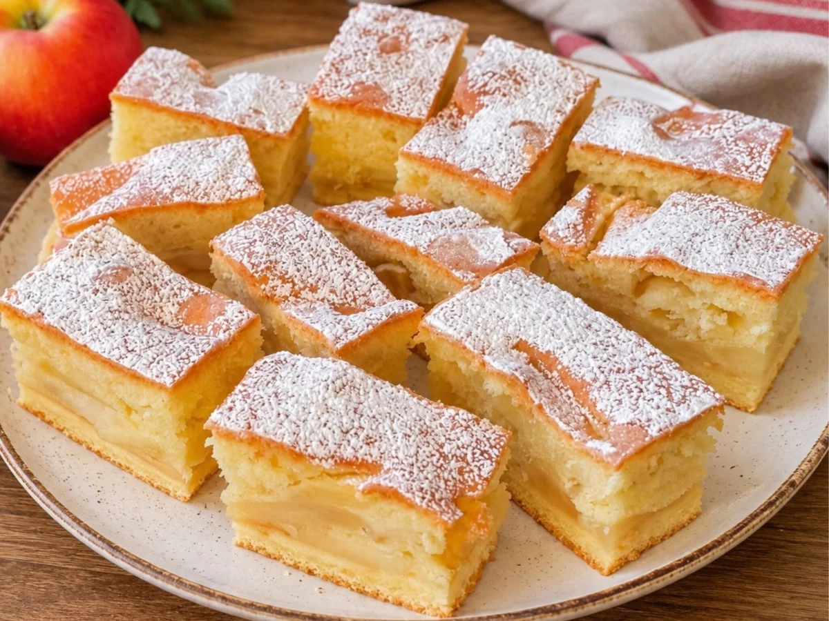 Niewidzialne ciasto z jabłkami