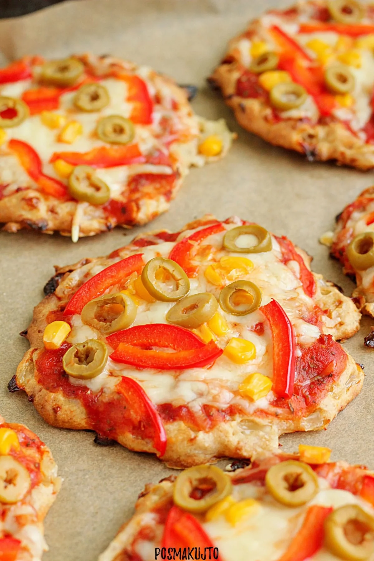 Pizzerinki z serka wiejskiego