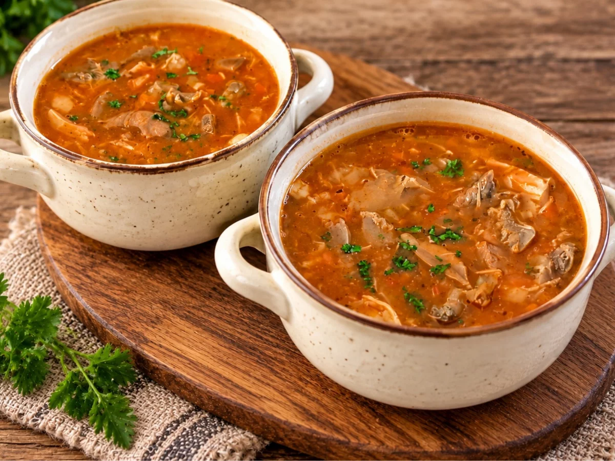 Zupa żołądkowa – aromatyczna, sycąca i pełna smaku