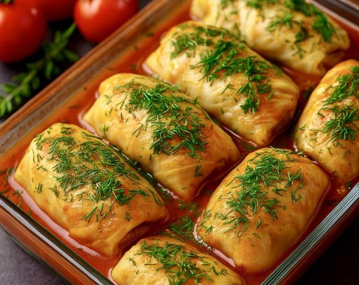 Gołąbki pieczone w rękawie