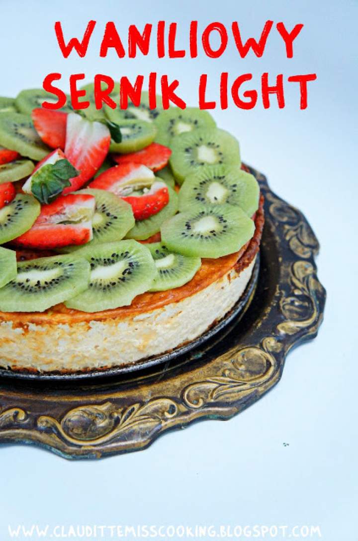 Waniliowy sernik light – Thermomix TM5