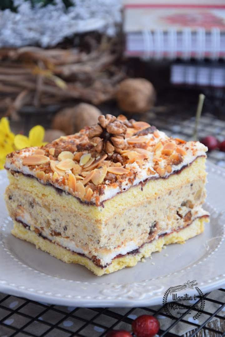 Pani Walewska z kremem orzechowym