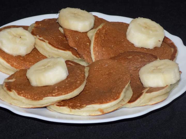 Bananowe pancakes