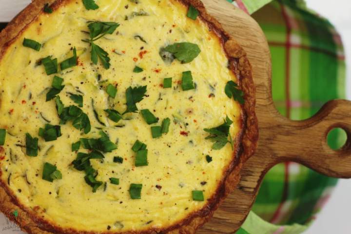 Quiche z cukinią