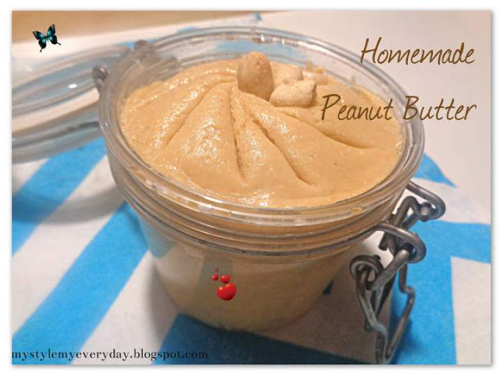 Masło orzechowe z miodem – Homemade Peanut Butter