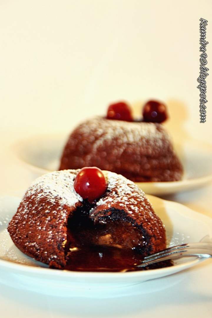 Lava Cake – Ciastko z płynnym środkiem