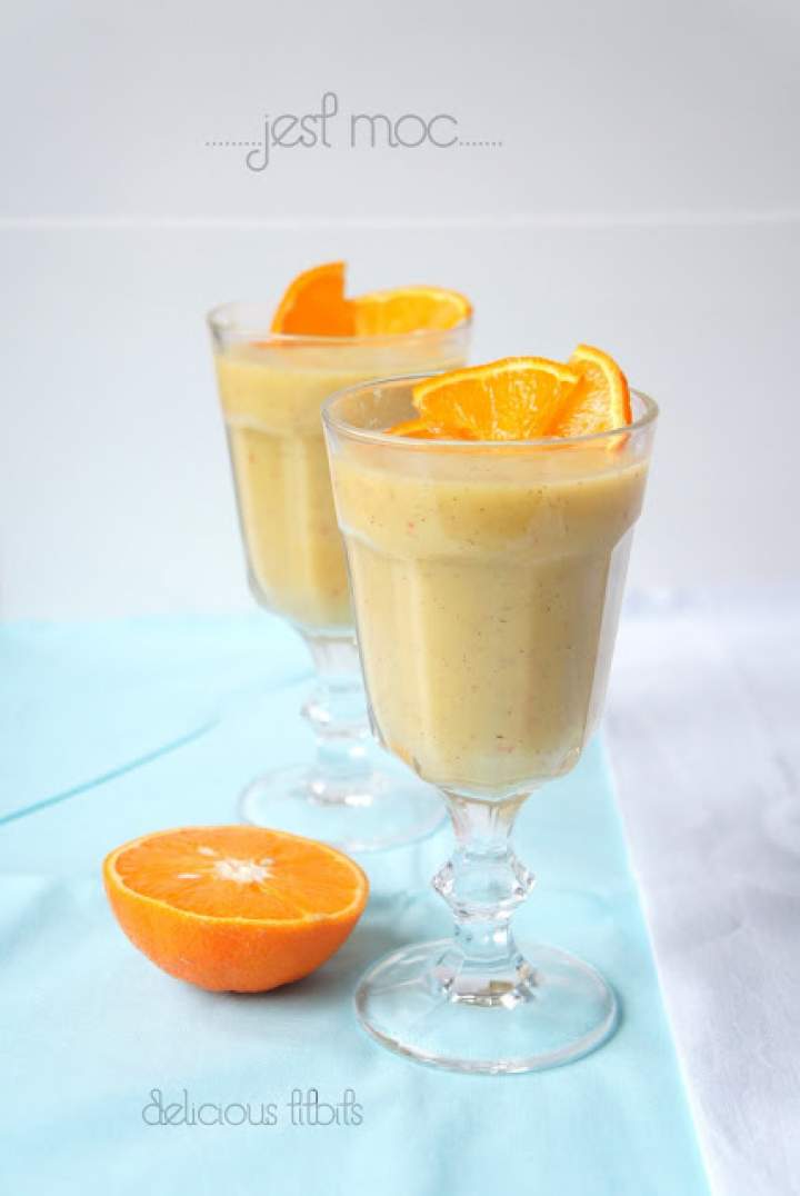 Smoothie  z dodatkiem mleka owsianego