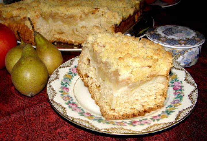 jabłkowo-gruszkowe drożdżowe ciasto na suchych drożdżach…