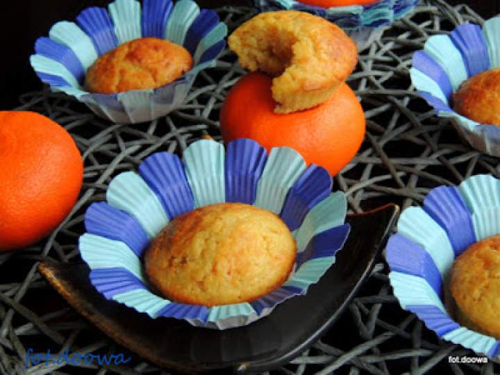 Muffiny pomarańczowo – imbirowe