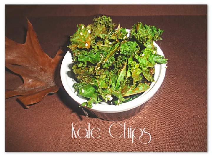 Chipsy z jarmużu – Kale Chips