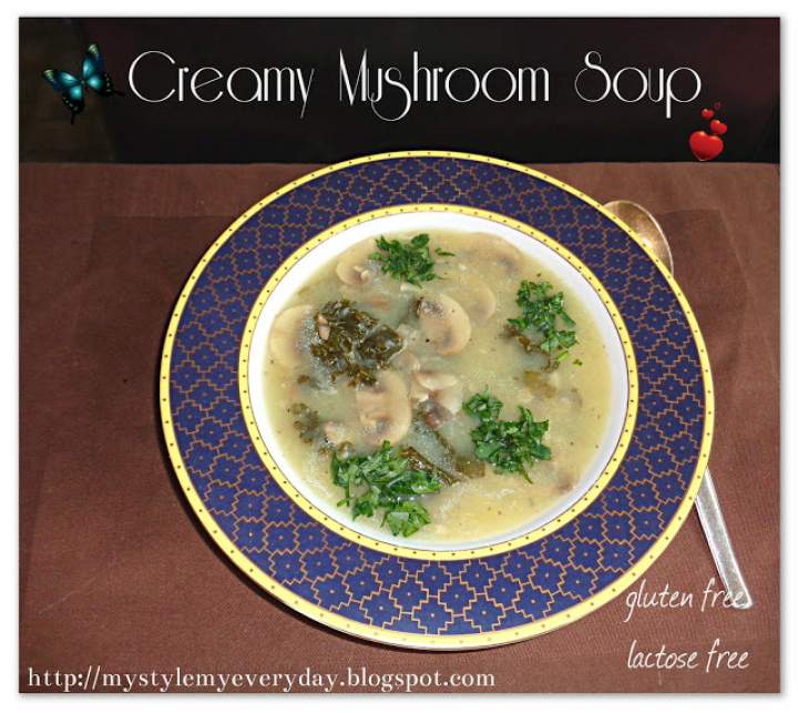 Kremowa zupa pieczarkowa – Creamy Mushroom Soup