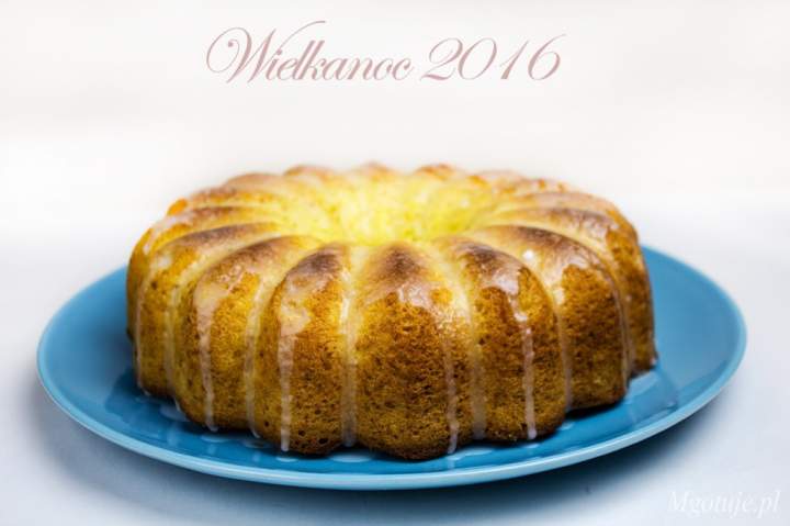 Babka budyniowo – cytrynowa